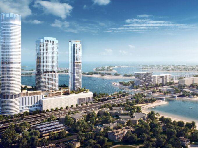 Palm Beach Towers by Nakheel-Building view